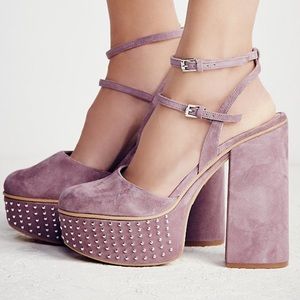 FREE PEOPLE NWOT Star-Crossed Platform Shoes